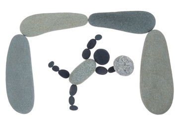 Symbol Ball gehalten