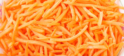 Shredded and Grated Carrot