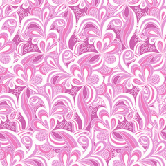 Seamless abstract hand drawn pattern