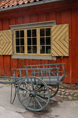 Obraz premium old house in Stockholm