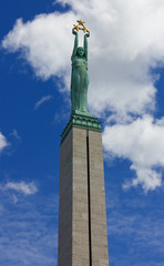 Freedom Monument in Riga