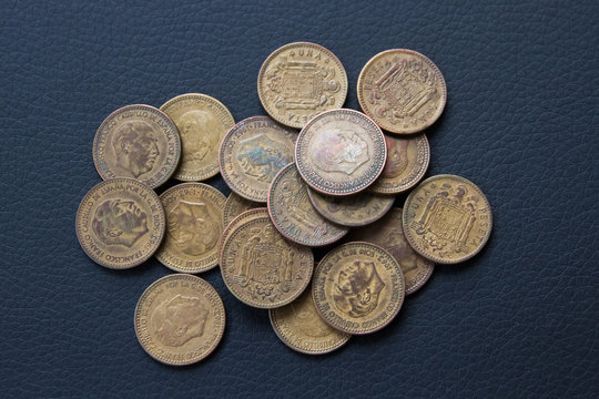 Monedas de Peseta antiguas España