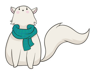Winter Cat