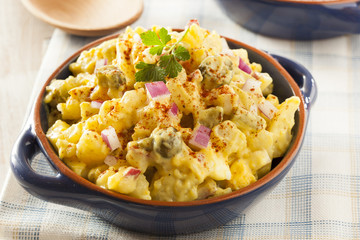 Homemade Yellow Potato Salad