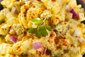 Homemade Yellow Potato Salad