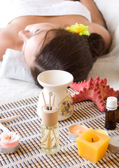 Obraz na płótnie Canvas Aroma massage