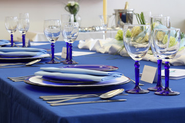 a table