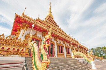 Temple in Khon Kaen province, Thailand.