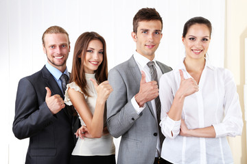 Business team in office