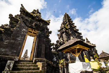 Naklejka premium Besakih Temple Bali Indonesia