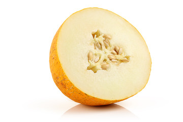 Half of ripe melons