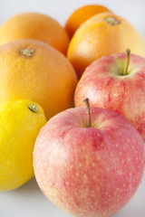 りんご、グレープフルーツ、レモン