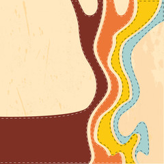 vectror retro abstract strips background