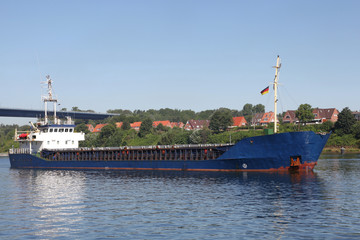 Fototapeta premium Frachtschiff