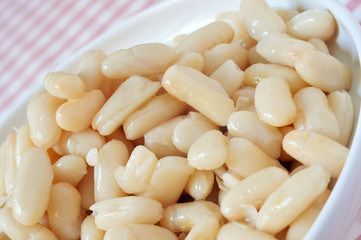 cooked white beans