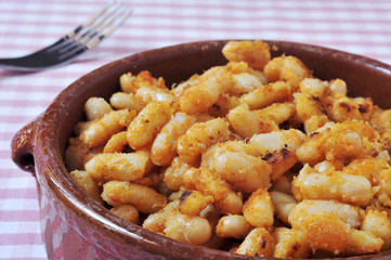 fried white beans