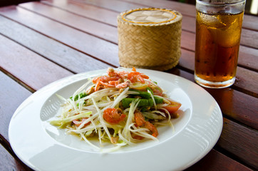 papaya salad