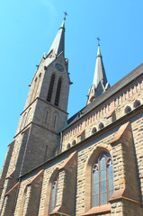Fototapeta na wymiar St. Marien Kirche Oberhausen (HDR)