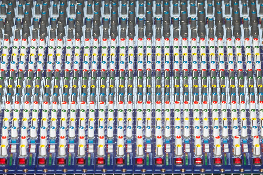 Mixing Audio Console