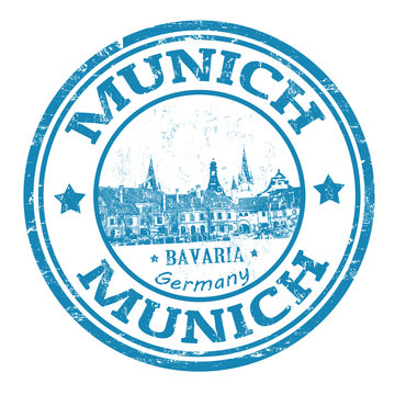 Munich stamp