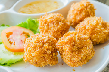 Fried shrimp