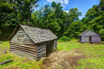 Log Cabins in the Great Smoky Mountains