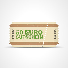 ticket v3 50 euro gutschein I