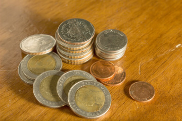 Coins, money