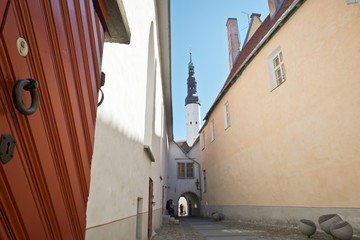 Tallin, strade della città