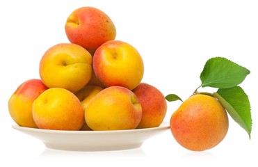 Ripe apricots