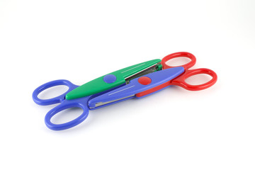 Two color scissors