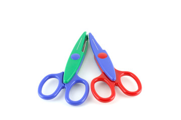 Two color scissors