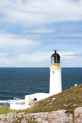 Fototapeta na wymiar Rubha Reidh Lighthouse, Highlands, Scotland
