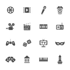 Multimedia icons