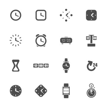 Time theme icons