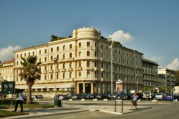 Fototapeta na wymiar Viareggio, Toskania, Włochy