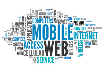 Word Cloud "Mobile Web"