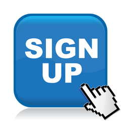 SIGN UP ICON