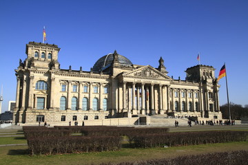 Fototapeta na wymiar Budynku Reichstagu
