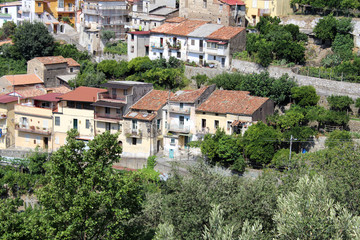 Fototapeta na wymiar Old Houses, South Italy