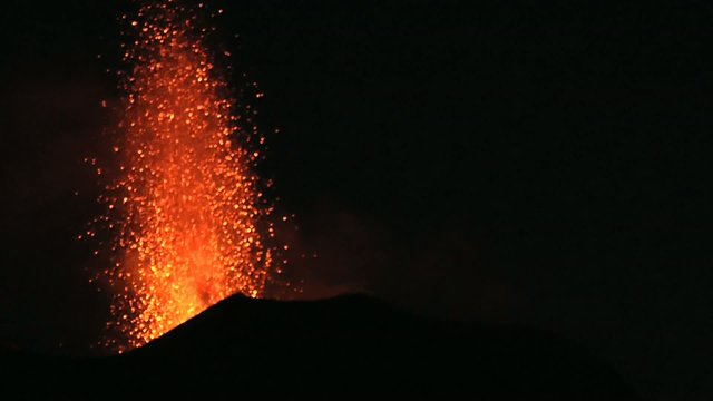 volcanic eruption Volcano  Stromboli