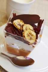 Fruit choco desert