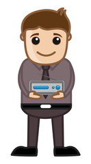 TV Setup Box - Business Cartoons Vectors