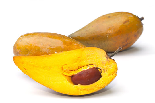 Tiesa fruit isolated on the white background