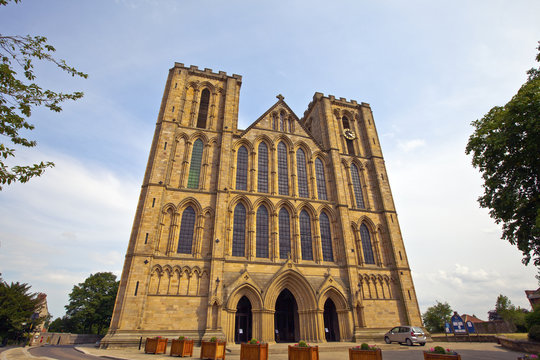 Medieval Cathedral in Ripon, North Yorkshire.