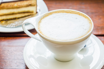 Hot coffee