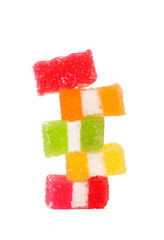 Classic fruit jelly. Close up.