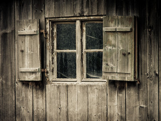 Obraz na płótnie Canvas hut i okna (15)