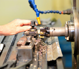CNC Fräsmaschine Detail