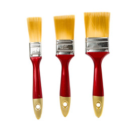 Paint brushes isolated